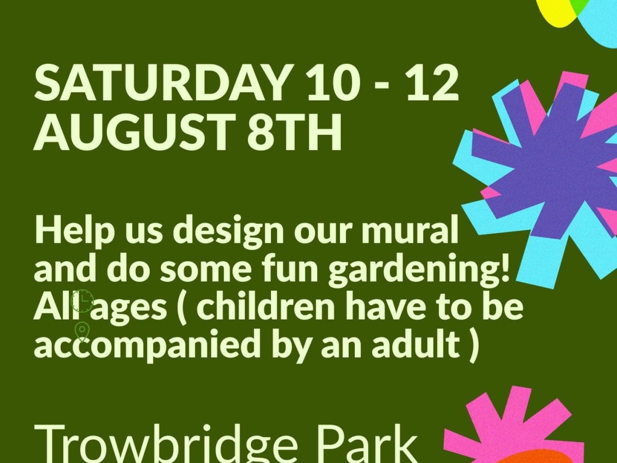Go Wild – design a mural Sat 8th August 10 –&nbsp;12